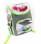 Рюкзак шкільний для хлопчика з гоночною машиною