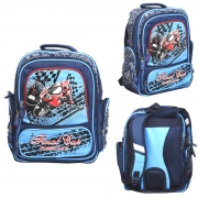 Рюкзак школьный сине-голубой