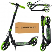 Самокат дорослий алюміній + сталь складаний