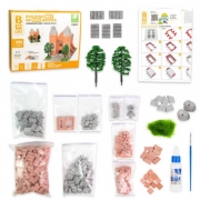 Будівельний набір для творчості з міні-цеглинок BLOCKY "Затишна Святиня"