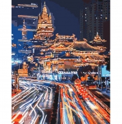 Творчество картина по номерам "Ночной Шанхай"