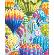 Творчество картина по номерам "Цветные воздушные шары"