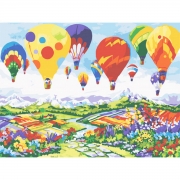 Творчество картина по номерам "Воздушные шары"