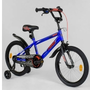 Велосипед 16" дюймов 2-х колёсный "CORSO" Синий