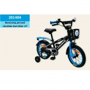Велосипед 2-х колісний Like2bike Dark Rider чорний 14 "