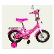 Велосипед 2-х колесный Like2bike RALLY розовый 12"