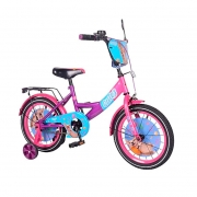 Велосипед 2-х колесный TILLY Cute pink+purple 16 дюймов