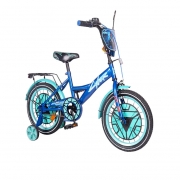 Велосипед 2-х колесный TILLY Cyber blue+azure 16 дюймов