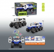 Позашляховик інерційний 8 колісний