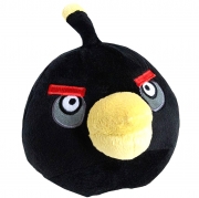 Злые птицы "Angry Birds" Бомб черная средняя