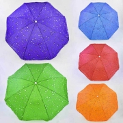 Зонт пляжний 5 кольорів